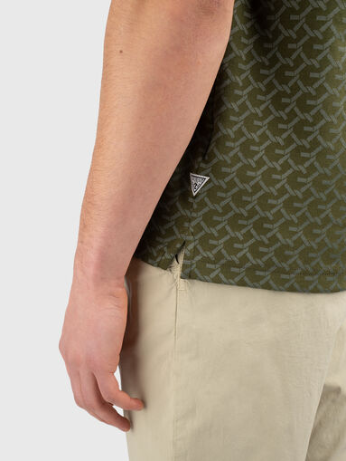 Short-sleeved cotton polo shirt - 5