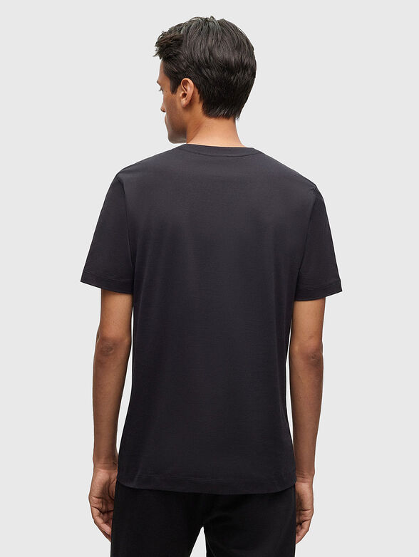 Beige cotton T-shirt - 3