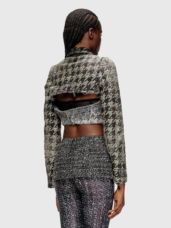 DE-ANSIS-FSH2 short denim jacket  - 4