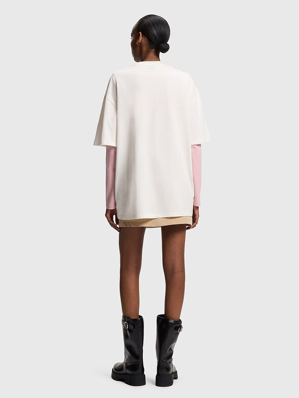 Oversized T-shirt with print - 3