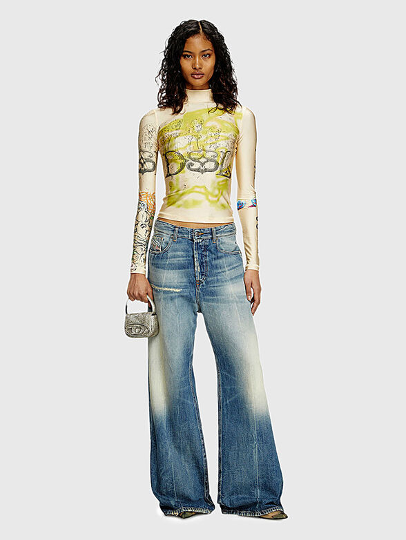 1996 D-SIRE L.30 jeans with washed effect - 4