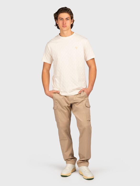 Round neck cotton T-shirt - 2