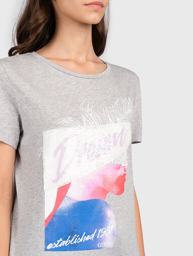 CASSANDRE Tee in black - 3