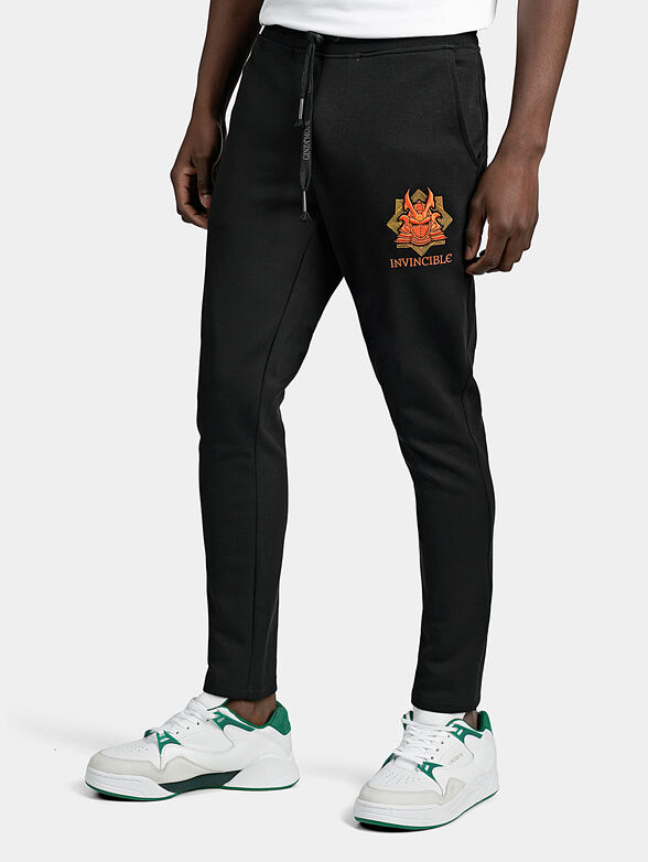 MILANO Joggers with orange accents - 1