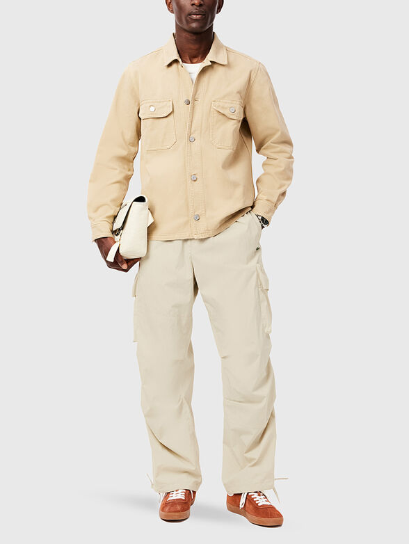 Beige cargo pants - 4