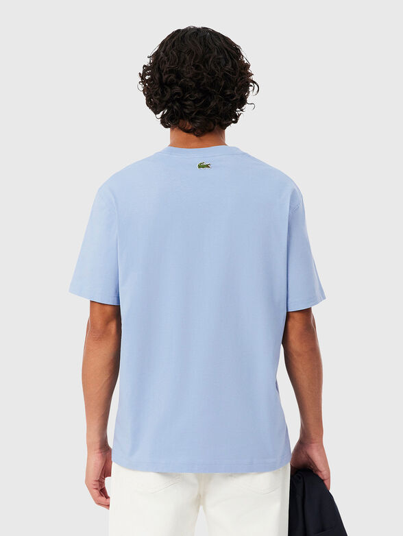 Light blue cotton T-shirt - 3