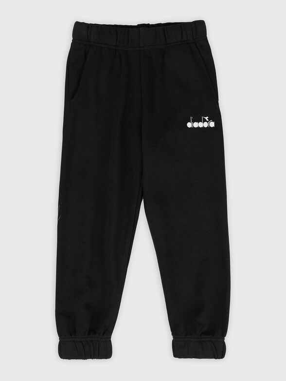 Sports trousers with logo - 1