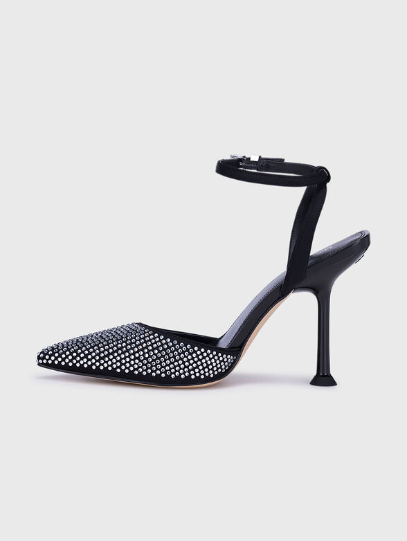 IMANI heeled shoes with applied rhinestones - 4