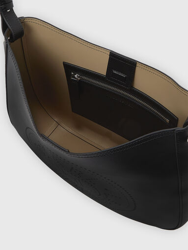 Leather bag with logo - 5