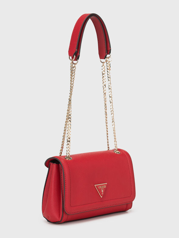 NOELLE saffiano effect crossbody bag  - 4