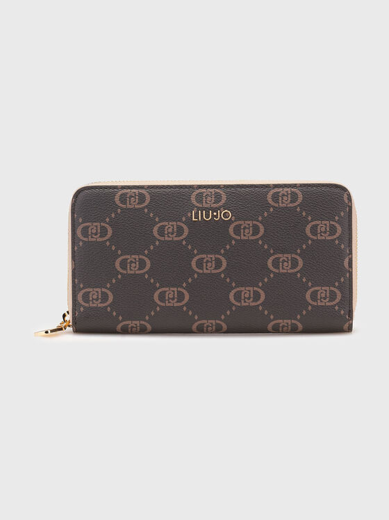 Wallet with logo print - 1