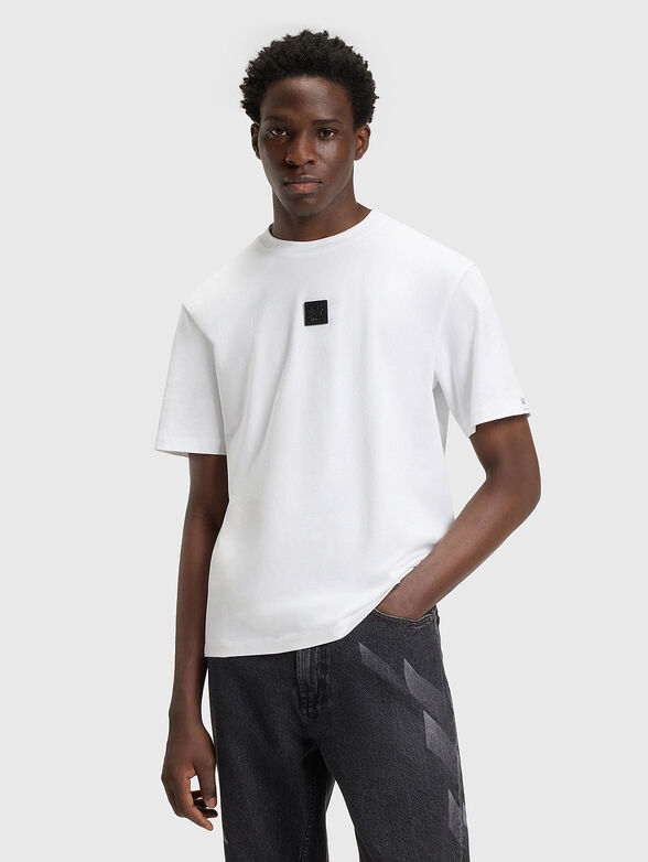 HUGO x RB logo patch T-shirt - 1