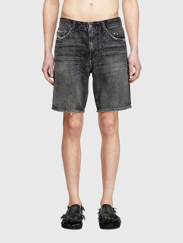 Short denim pants D-FIN  - 1