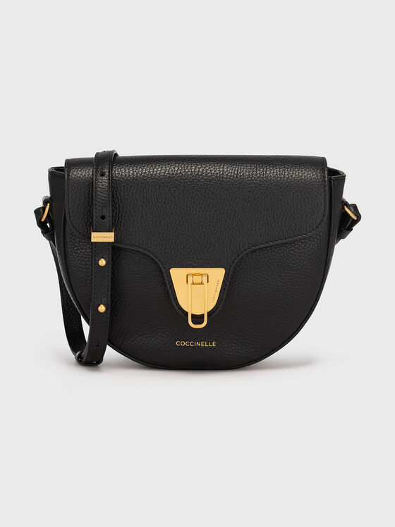 Crossbody bag with golden accents - 1