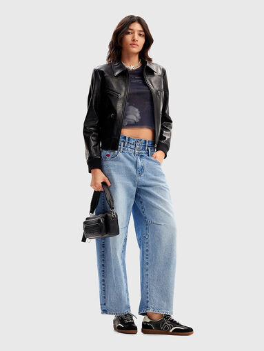 Jeans with high waist  - 5