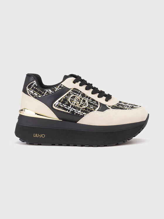 Sports shoes with golden details - 1