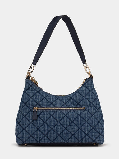 GILLIAN denim bag with quilted effect - 3