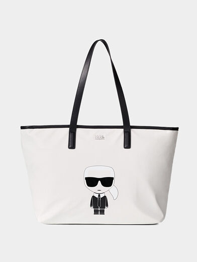 K/IKONIK White tote bag - 1