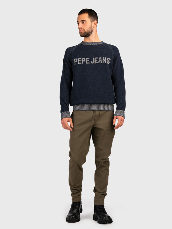 Памучен пуловер STEPNEY - 2