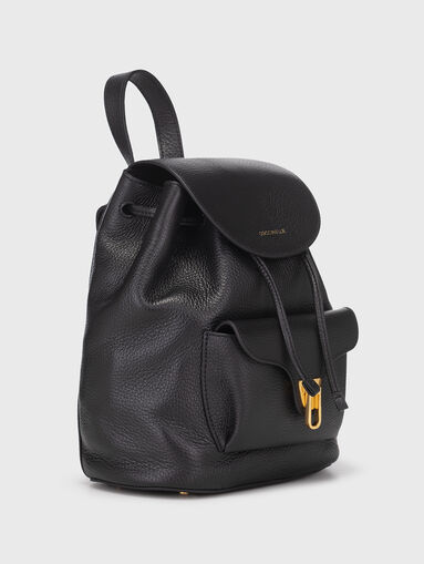 BEAT SOFT leather backpack in black - 3
