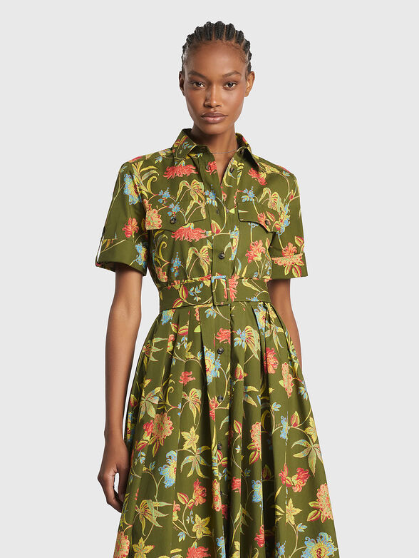 Dress with floral print - 3