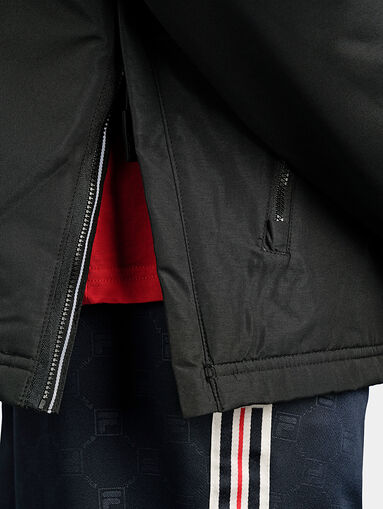MICHIROU hooded anorak in black color - 3