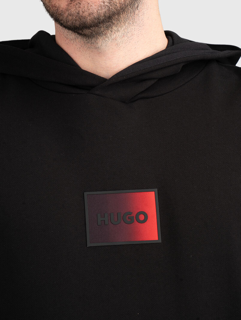 Sweatshirt with hood and logo detail - 3