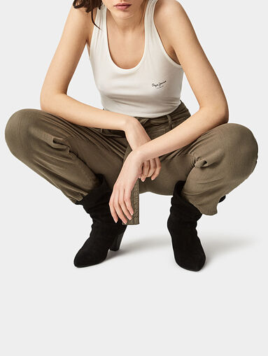 Pants with belt - 5