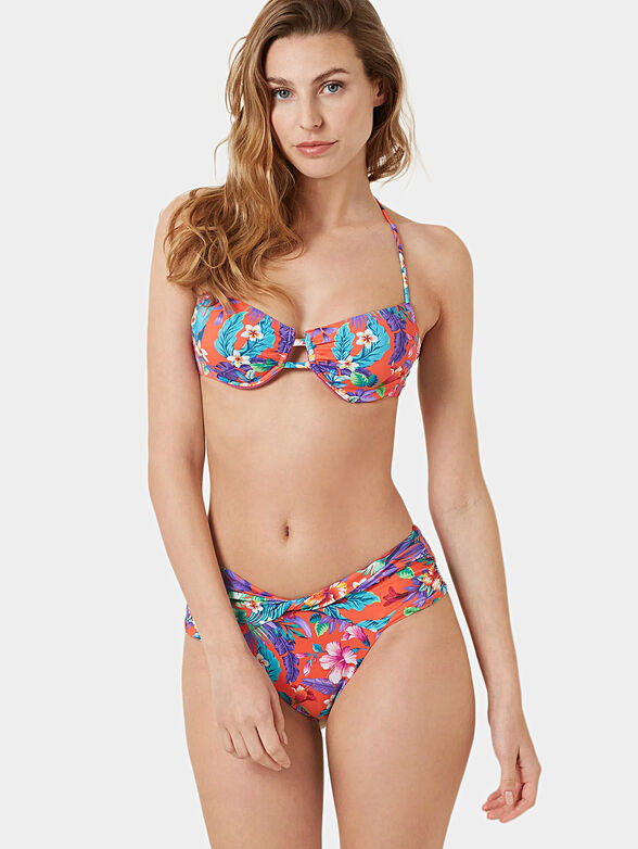 YLENIA bikini bra with floral print - 2