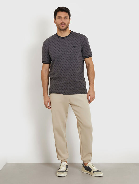 MARSHALL monogram logo print T-shirt  - 2