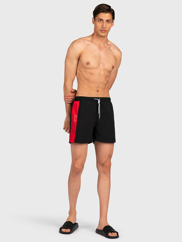YAGO Swim shorts with contrasting insert - 4