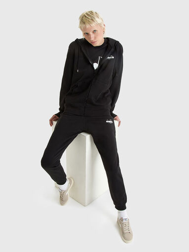 Unisex sweatshirt with hood and zip - 5