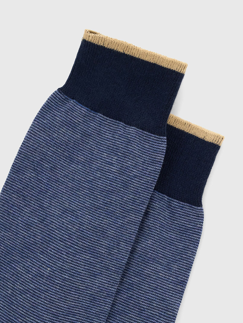 Dark blue socks - 3