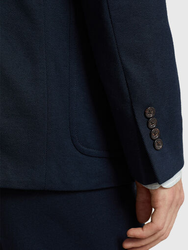 Dark blue blazer - 4