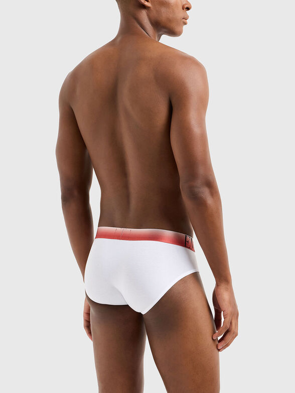 Logo cotton briefs - 2