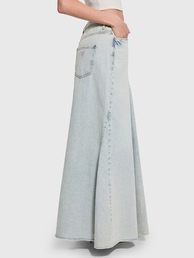 Maxi denim skirt - 3