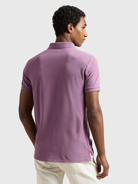 Polo shirt with embroidered logo - 3