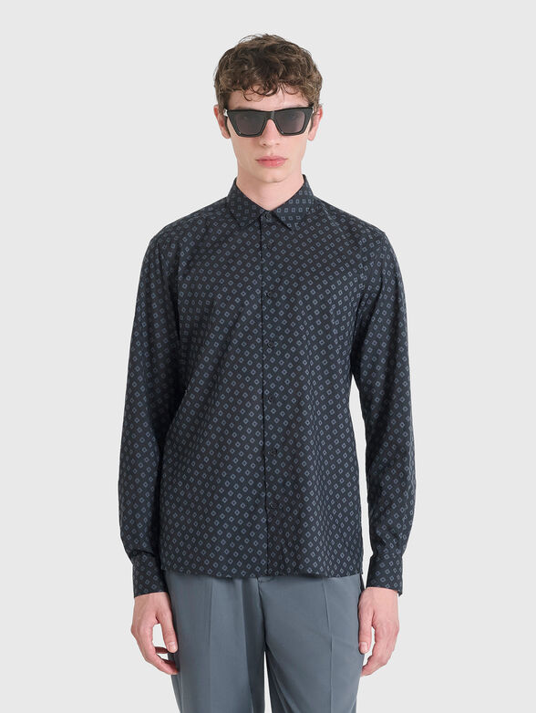 Long sleeved shirt with print - 1