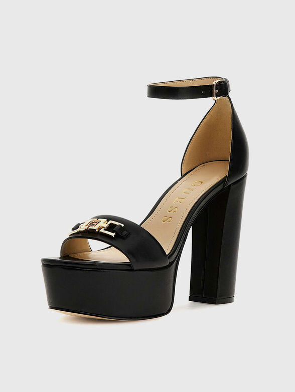 SETTLE sandals on thick heel - 2