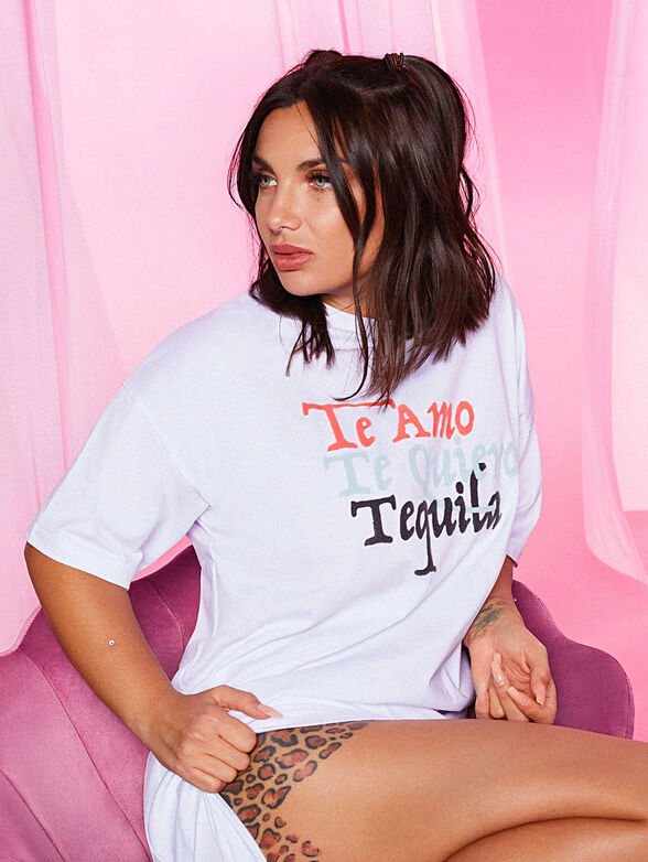 ELETTRA LAMBORGHINI nightshirt with short sleeves - 1