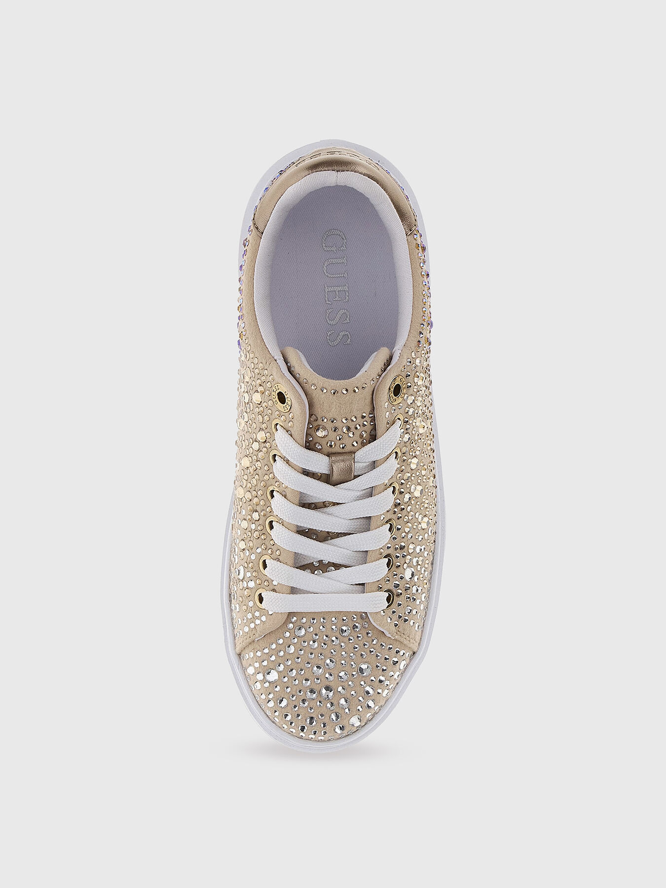 Guess sparkle sneakers store