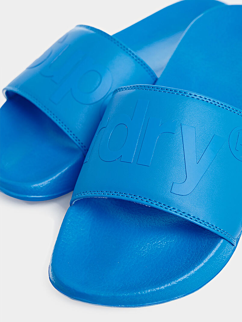 Blue beach shoes - 3