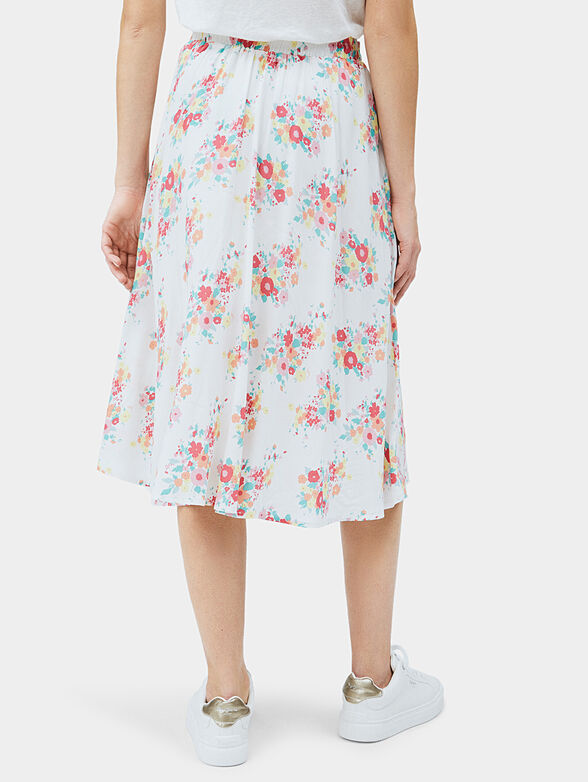 NALIA skirt with floral print - 2