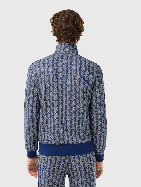 Sweatshirt with monogram print - 3