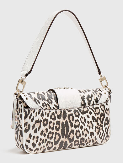 BLING Shoulder bag with studs and animal print - 3