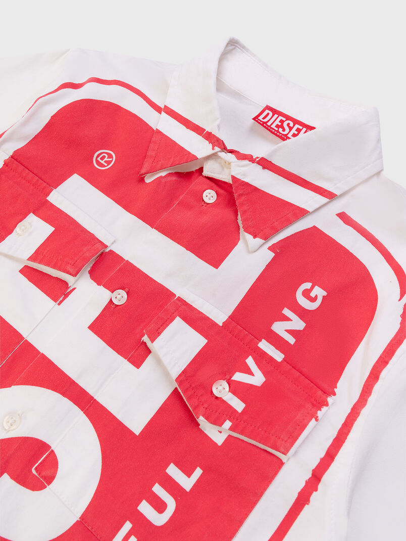 CRISS logo print shirt  - 3