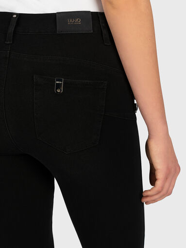 Skinny jeans with gemstones - 4