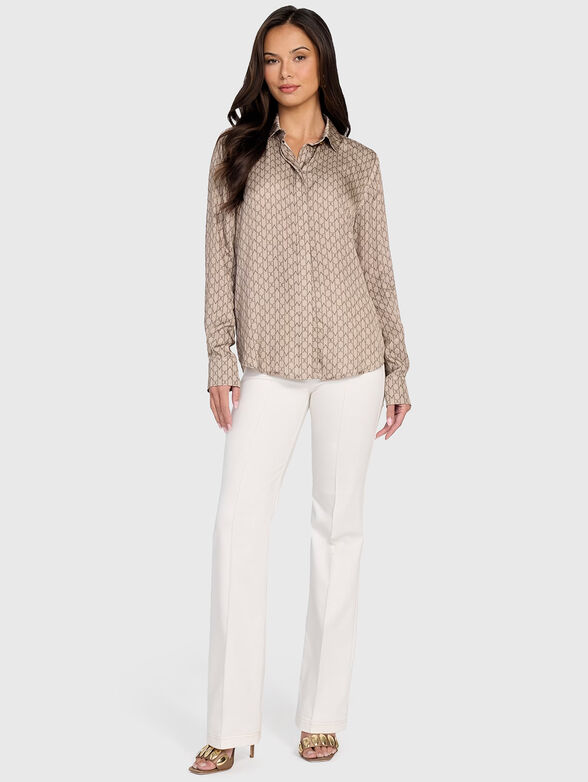 MELISSA shirt with accent print - 2