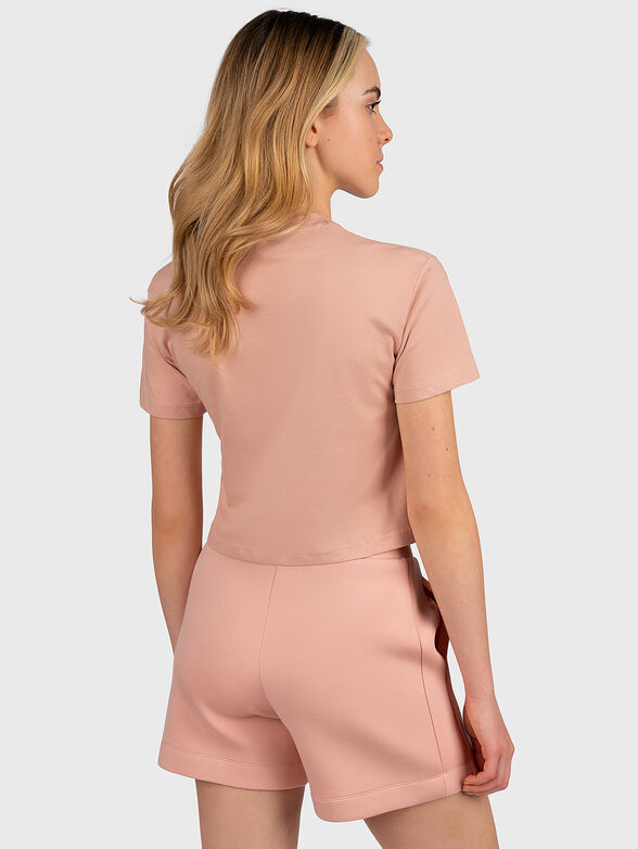 ADELE cropped cotton T-shirt - 4