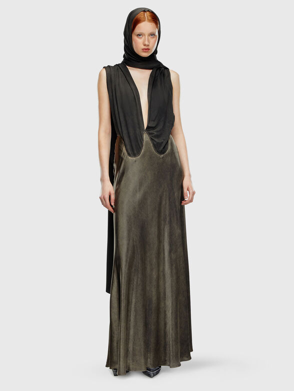 O-DYVA satin maxi dress - 1